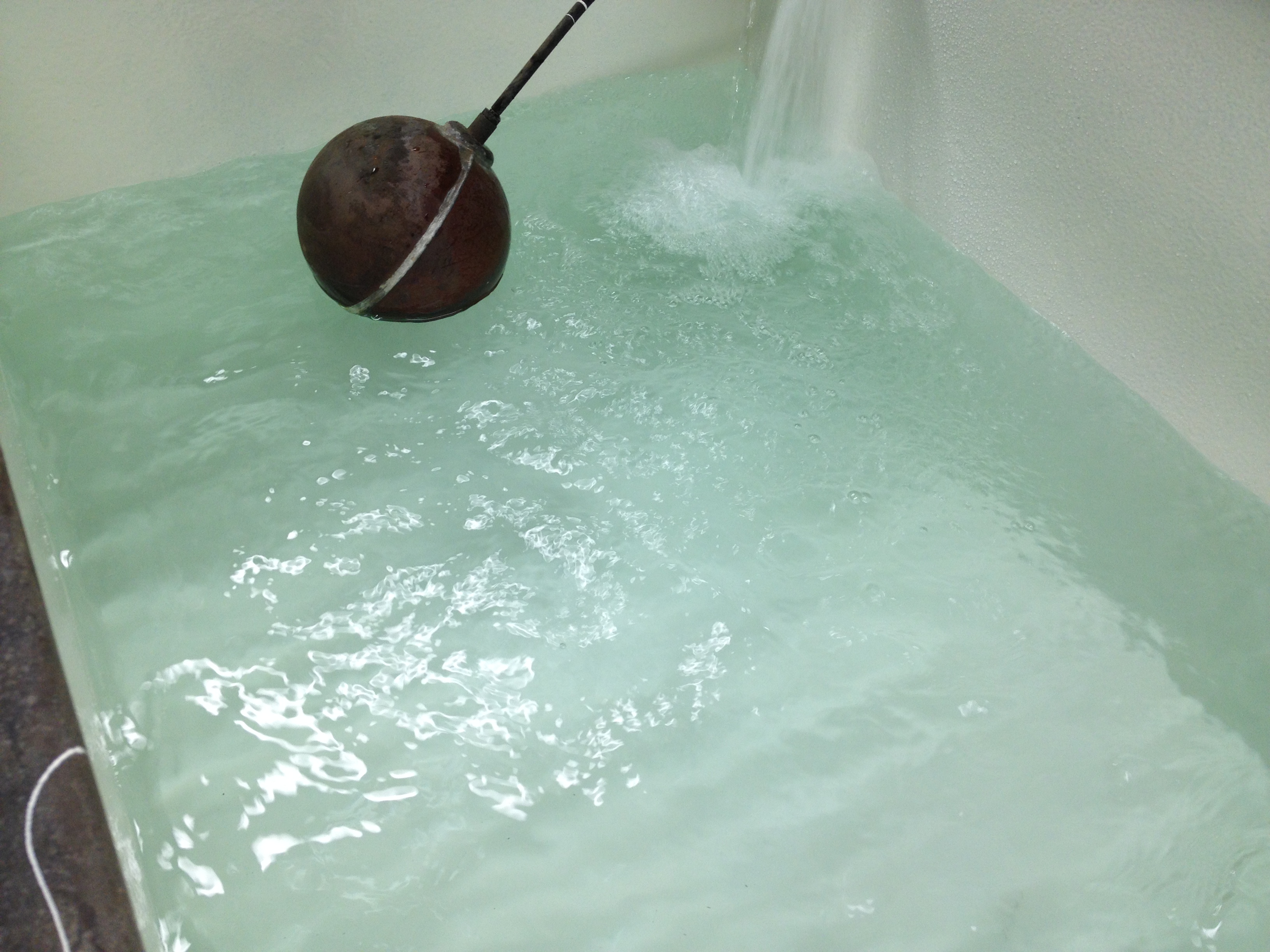 STEPS TAKEN WHEN RELINING A WATER TANK